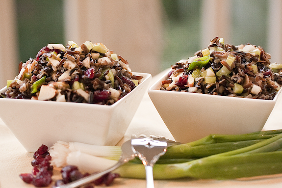 Crunchy Fruit and Wild Rice Salad