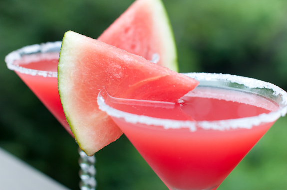 Watermelon Martinis – Oh, sweet sugar baby!