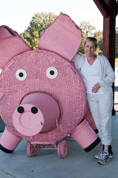 Bunky and pig