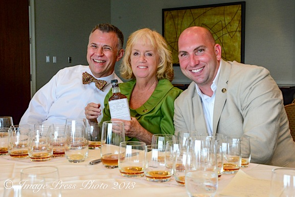Members of the Barnsley Team during the bourbon tasting