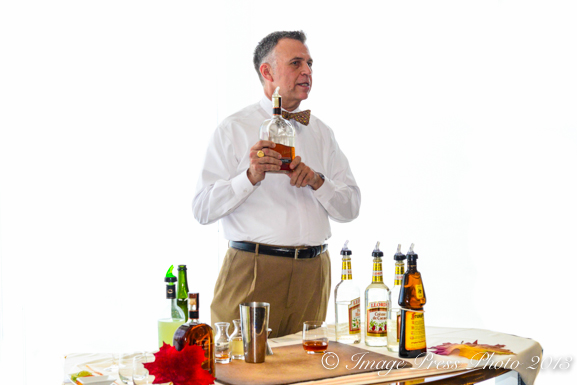 Greg Teague prepares a few magical fall cocktails with Woodford Reserve