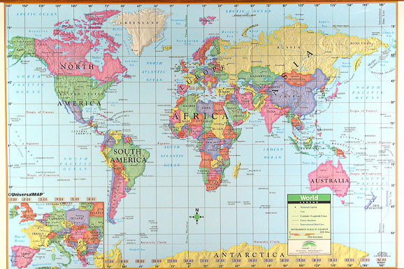 world map