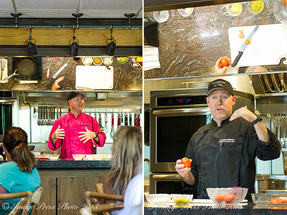 Lunch and Learn sessions with Chef Shawn Brisby at the Demo Kitchen 