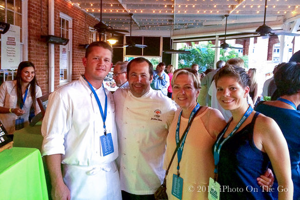 With friends from Kiawah at the VIP Party - Taste of the South