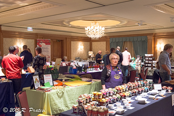 Sample regional foods at the event