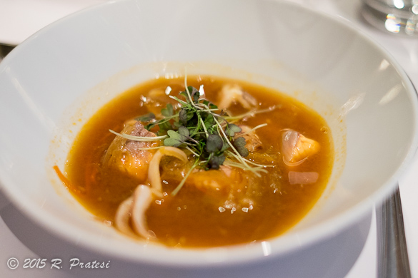 Seafood stew at L’Échaudé