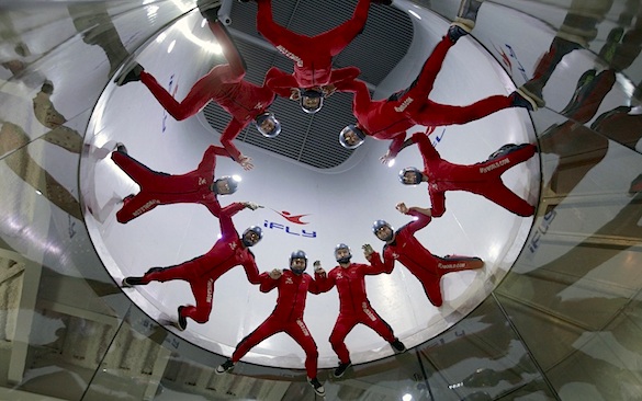 A different kind of adventure - indoor skydiving