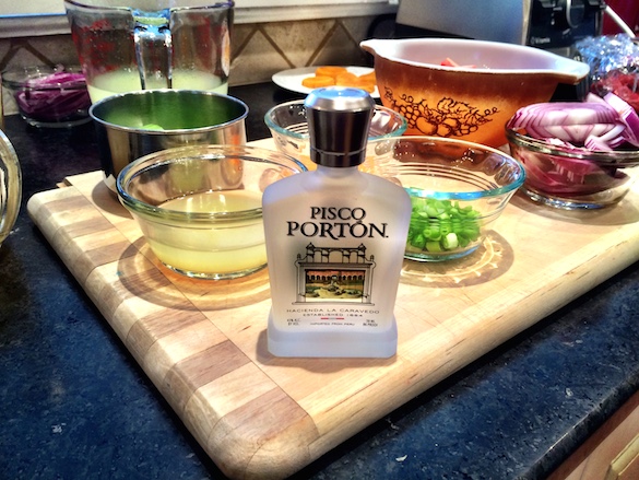 We can't forget the Pisco Porton!