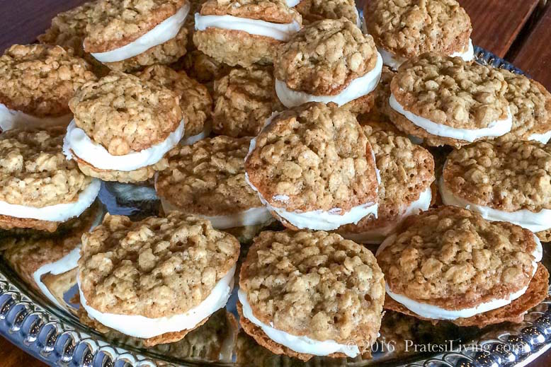 Don't forget dessert! Oatmeal Bacon Creme Pies