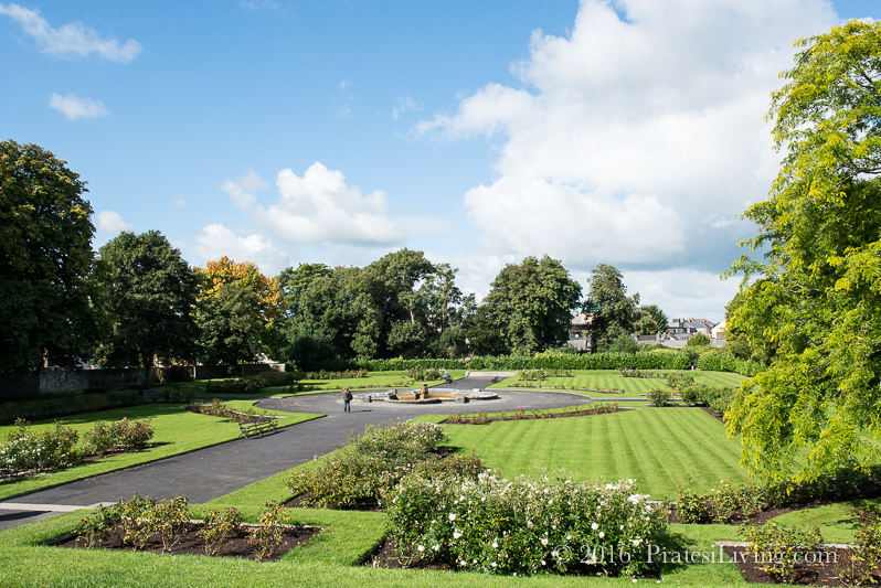 The gardens at Kilkenny Castle