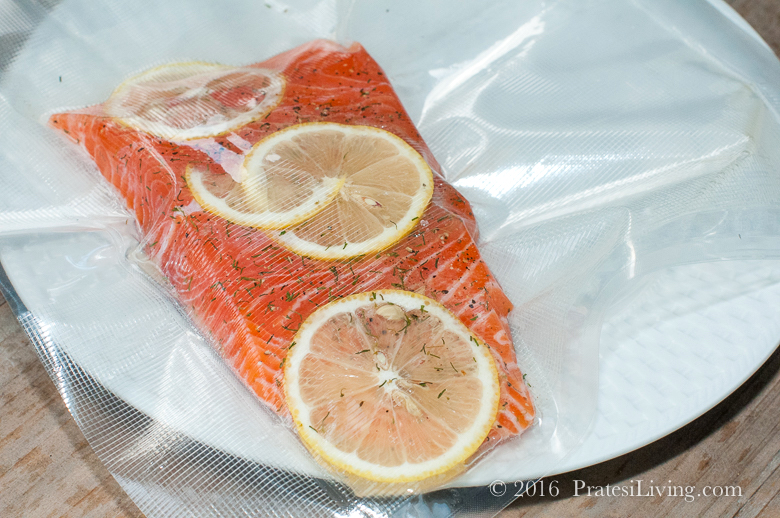 Be careful not to add too many strong seasonings to the foods when using sous vide