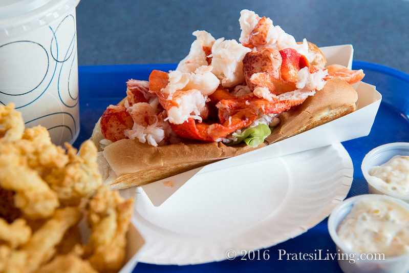 Lobster Roll at The Clam Box - Ipswich, MA