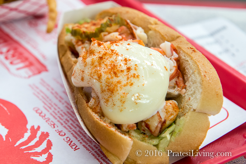 Two Light's Lobster Roll with mayo