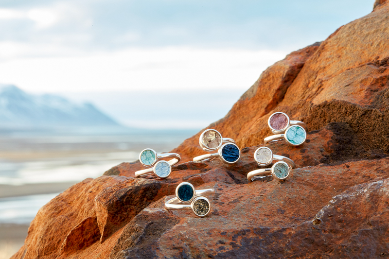 New ring collection in Iceland