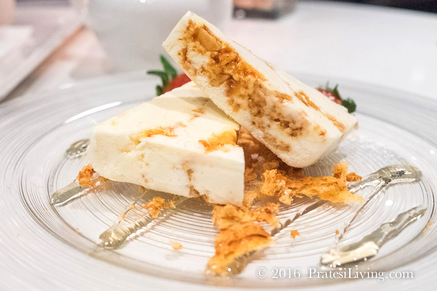 Honeycomb ice cream
