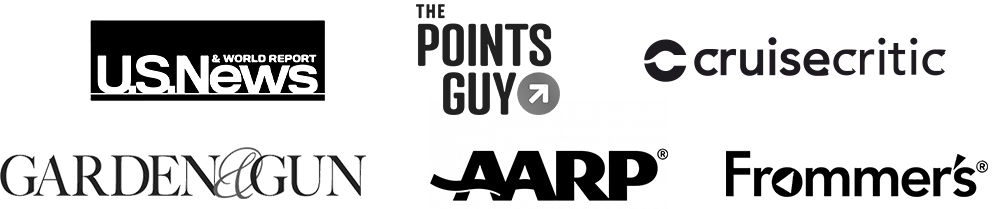 Press logos.